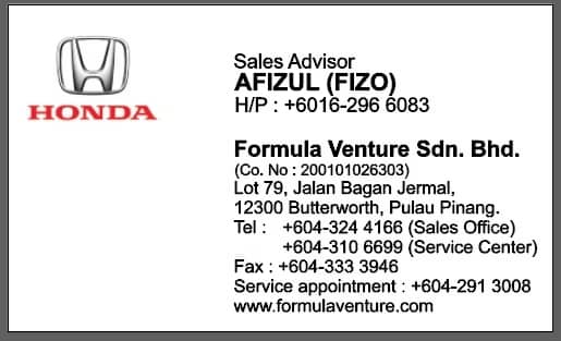 Honda Butterworth